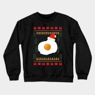 Egg Cat Meme Ugly Christmas Sweater Crewneck Sweatshirt